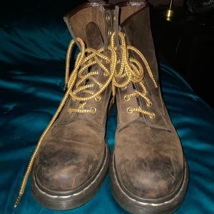 Brown Doc Martens